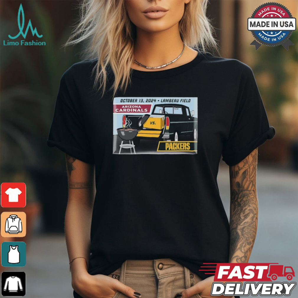 Arizona Cardinals Vs Green Bay Packers October 13, 2024 Lambeau Field Shirt Arizona Cardinals Vs Green Bay Packers October 13, 2024 Lambeau Field Shirt