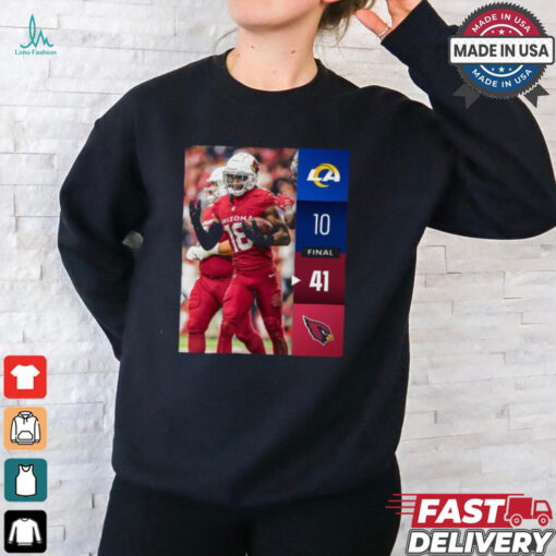 Arizona Cardinals Win 41 10 Los Angeles Chargers NFL Week 2 Final Score Shirt
