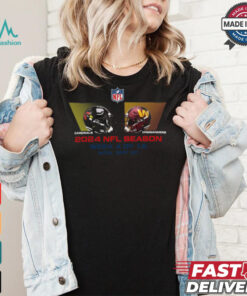 Arizona Cardinals vs Washington Commanders NFL season week 4 2024 shirt