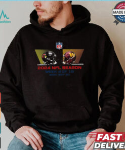 Arizona Cardinals vs Washington Commanders NFL season week 4 2024 shirt