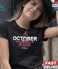Arizona Diamondbacks October rise 2024 Postseason shirt