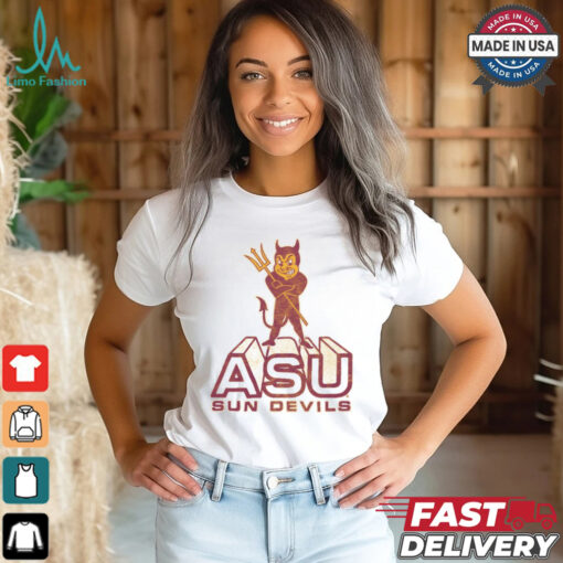 Arizona State Vintage Block Letter Shirt