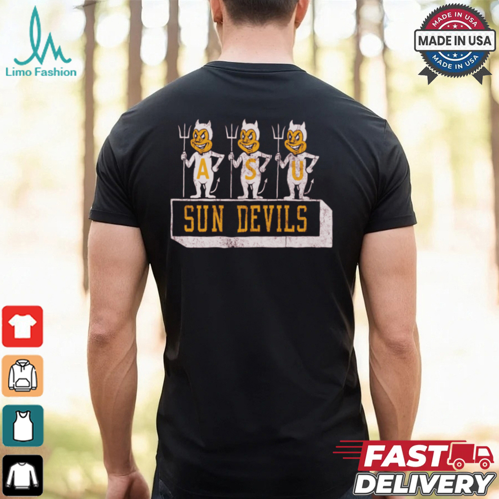 Arizona State Vintage Sparky Lineup Shirt Arizona State Vintage Sparky Lineup Shirt