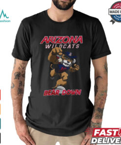 Arizona Wildcats Football Team Class Of 2024 Bear Down Mascot Shirt