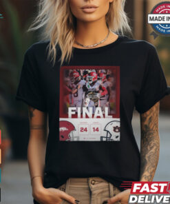 Arkansas Razorback Win 24 14 Auburn Football 2024 Game Day Final Score Shirt