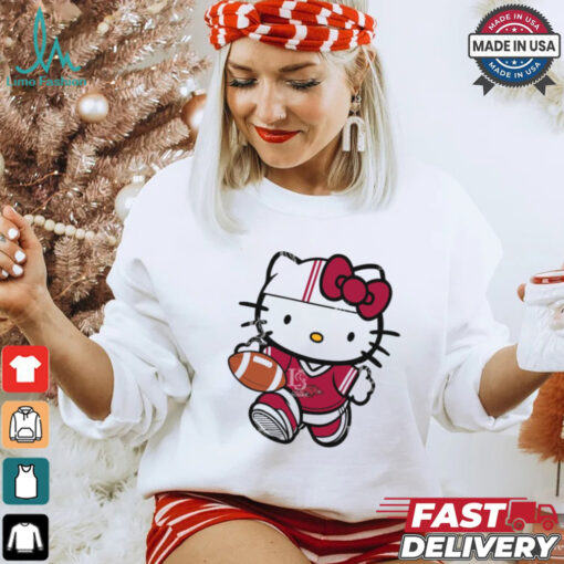 Arkansas Razorbacks Cute Hello Kitty Football shirt