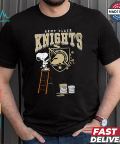 Army Black Knights Snoopy Painting Shirt