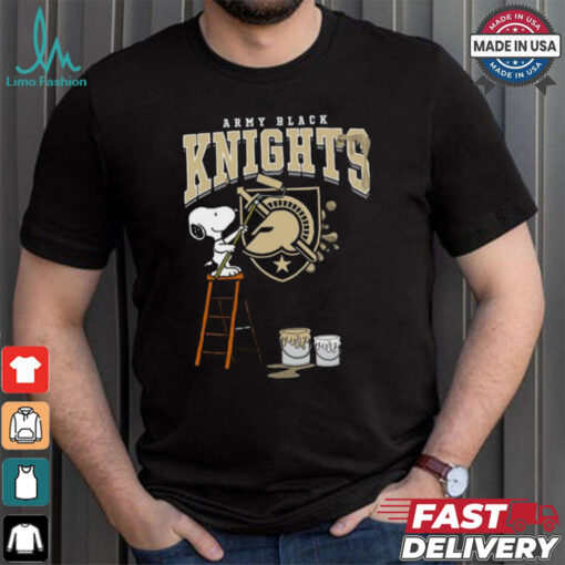 Army Black Knights Snoopy Painting Shirt