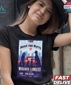 Ascend Amphitheater, Nashville TN Event Miranda Lambert & Friends Poster Shirt