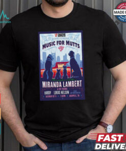 Ascend Amphitheater, Nashville TN Event Miranda Lambert & Friends Poster Shirt