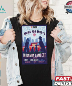 Ascend Amphitheater, Nashville TN Event Miranda Lambert & Friends Poster Shirt
