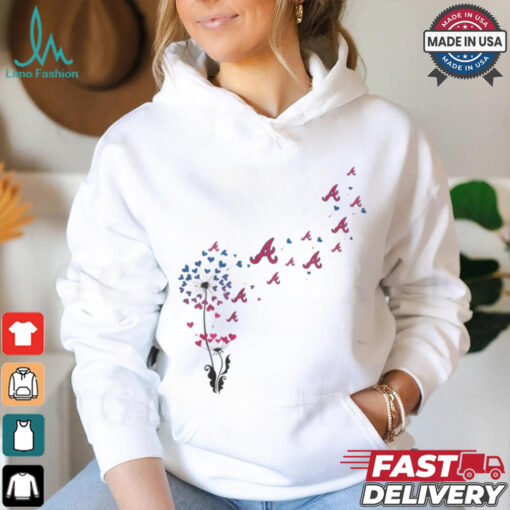 Atlanta Braves Flower Shirt