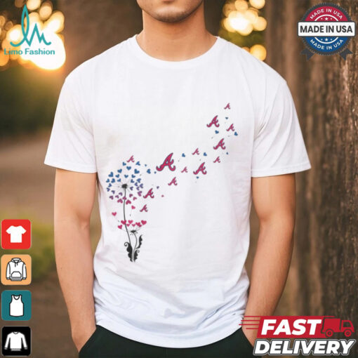 Atlanta Braves Flower Shirt