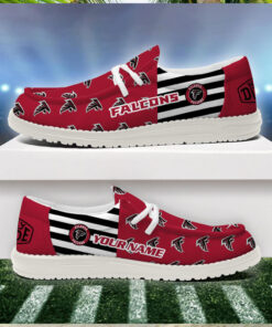 Atlanta Falcons 2024 Version Personalized Hey Dude Shoes