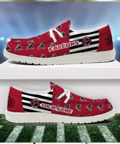 Atlanta Falcons 2024 Version Personalized Hey Dude Shoes