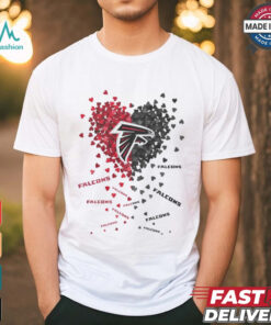 Atlanta Falcons Heart Shirt