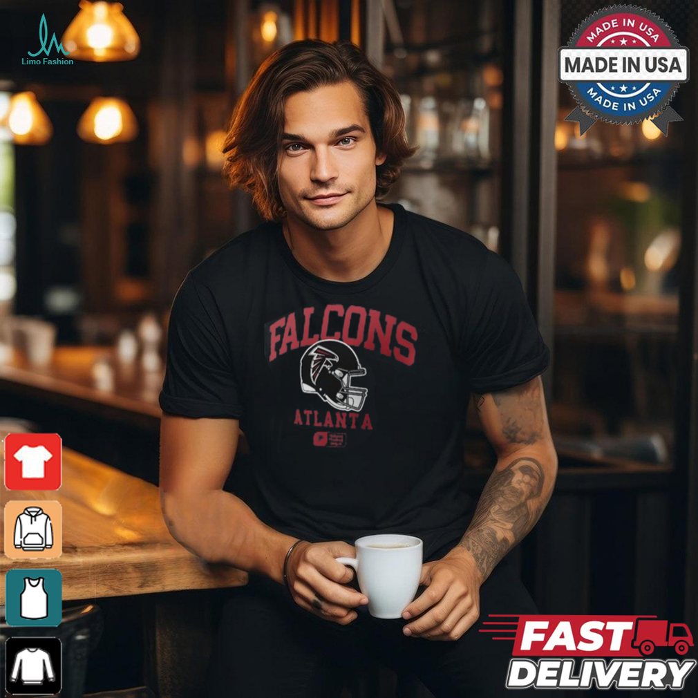 Atlanta Falcons Nike Anthracite Helmet Essential T Shirt Atlanta Falcons Nike Anthracite Helmet Essential T Shirt