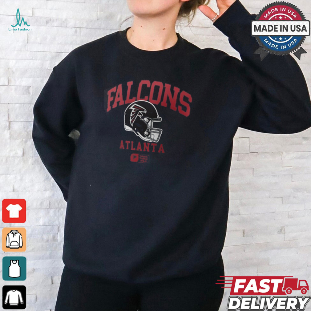 Atlanta Falcons Nike Anthracite Helmet Essential T Shirt Atlanta Falcons Nike Anthracite Helmet Essential T Shirt