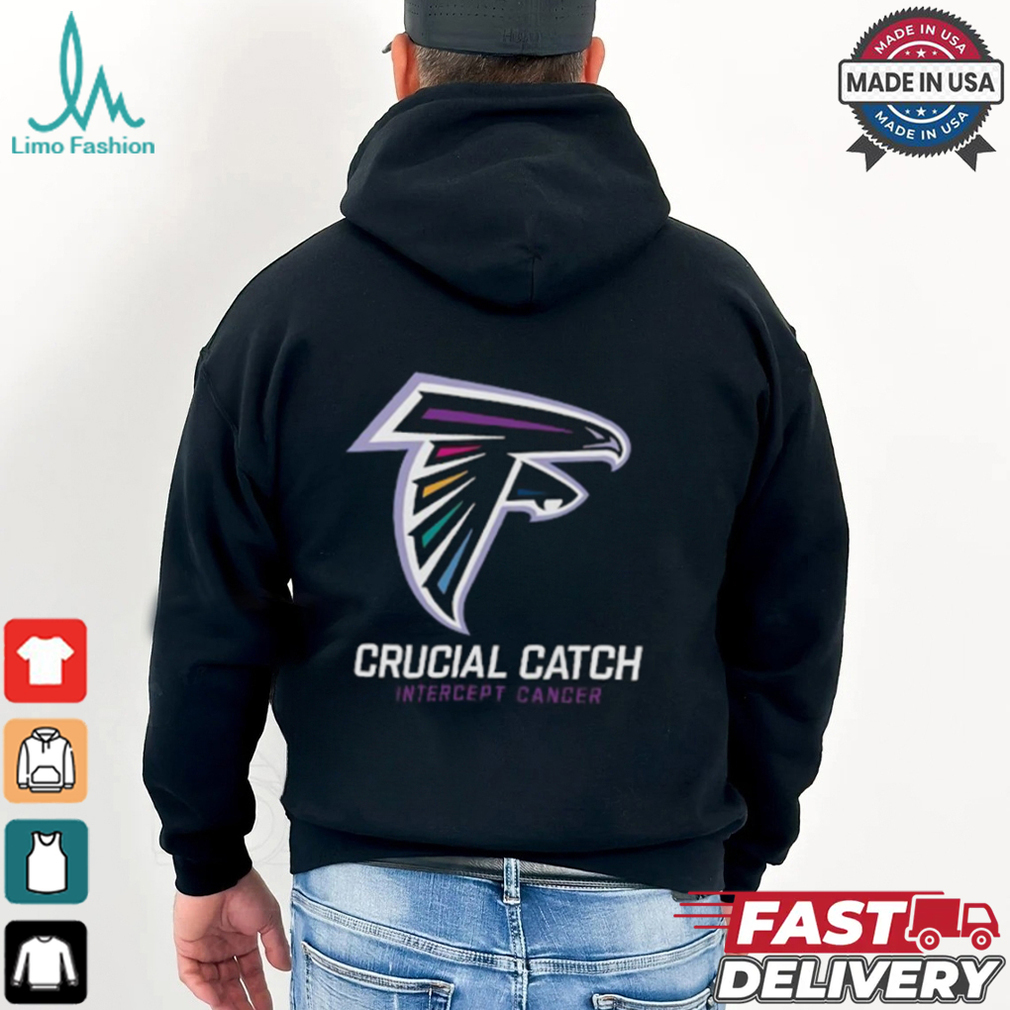 Atlanta Falcons Nike Black 2024 NFL Crucial Catch T Shirt Atlanta Falcons Nike Black 2024 NFL Crucial Catch T Shirt
