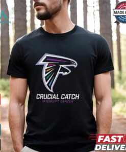 Atlanta Falcons Nike Black 2024 NFL Crucial Catch T Shirt, hoodie, sweater, long sleeve and tank top Atlanta Falcons Nike Black 2024 NFL Crucial Catch T Shirt