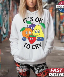Azzecca Fruits It's Ok To Cry Shirt