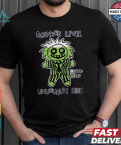 BJ Badness Level shirt