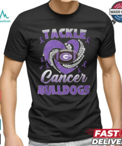 BULLDOGS TACKLE CANCER shirt