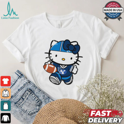 BYU Cougars Cute Hello Kitty Football shirt
