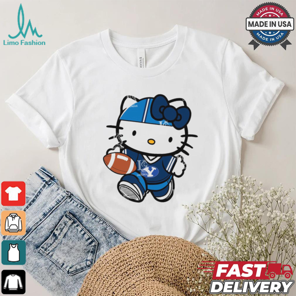 BYU Cougars Cute Hello Kitty Football shirt BYU Cougars Cute Hello Kitty Football shirt
