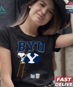 BYU Snoopy Painting Shirt