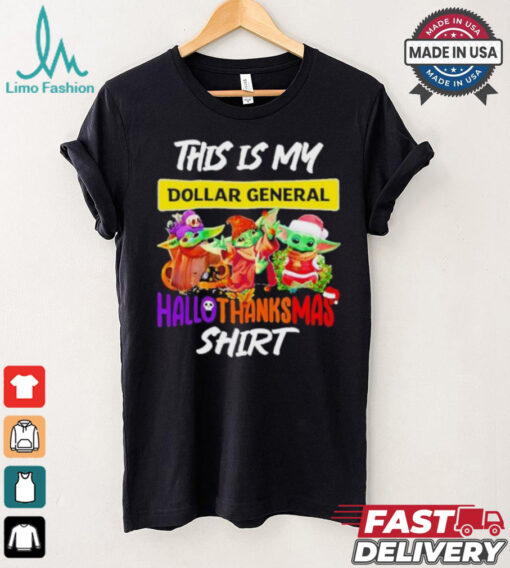 Baby Yoda General This Is My Hallothanksmas Shirt