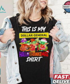 Baby Yoda General This Is My Hallothanksmas Shirt