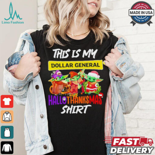 Baby Yoda General This Is My Hallothanksmas Shirt
