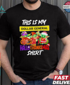 Baby Yoda General This Is My Hallothanksmas Shirt