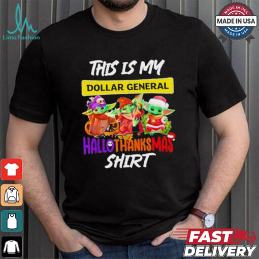 Baby Yoda General This Is My Hallothanksmas Shirt