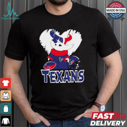 Baby Yoda Star Wars X Houston Texans NFL football season 2024 shirt