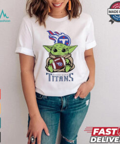 Baby Yoda Star Wars X Tennessee Titans NFL football season 2024 shirt