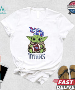 Baby Yoda Star Wars X Tennessee Titans NFL football season 2024 shirt