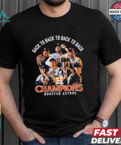 Back 2 Back 2 Back 2 Back Houston Astros 2024 American League West Champions Shirt