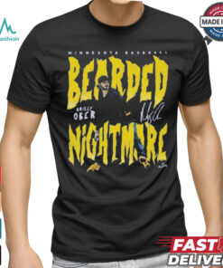 Bailey Ober Minnesota Bearded Nightmare Signature Shirt, hoodie, sweater, long sleeve and tank top Bailey Ober Minnesota Bearded Nightmare Signature Shirt
