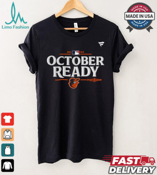 Baltimore Orioles 2024 MLB Postseason Locker Room T Shirt