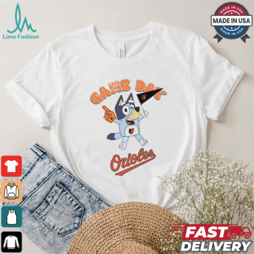 Baltimore Orioles Bluey Game Day shirt