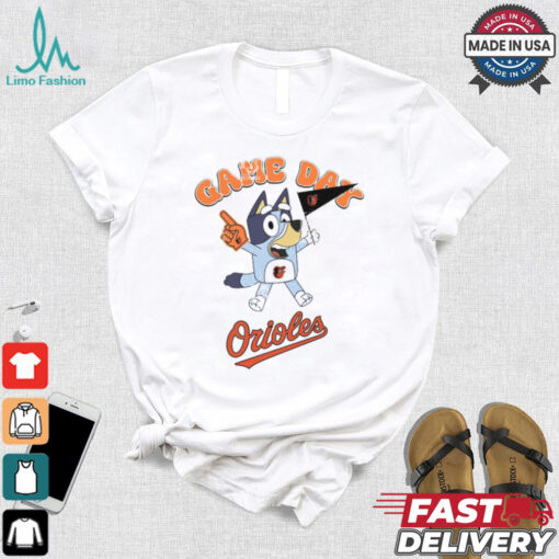 Baltimore Orioles Bluey Game Day shirt