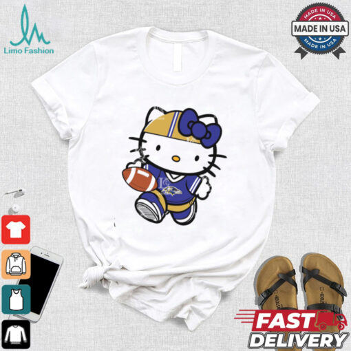 Baltimore Ravens Cute Hello Kitty Football shirt