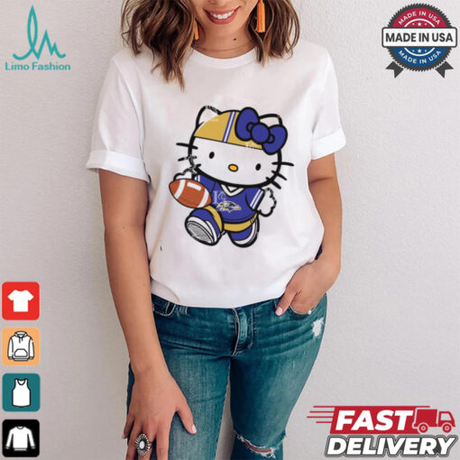 Baltimore Ravens Cute Hello Kitty Football shirt