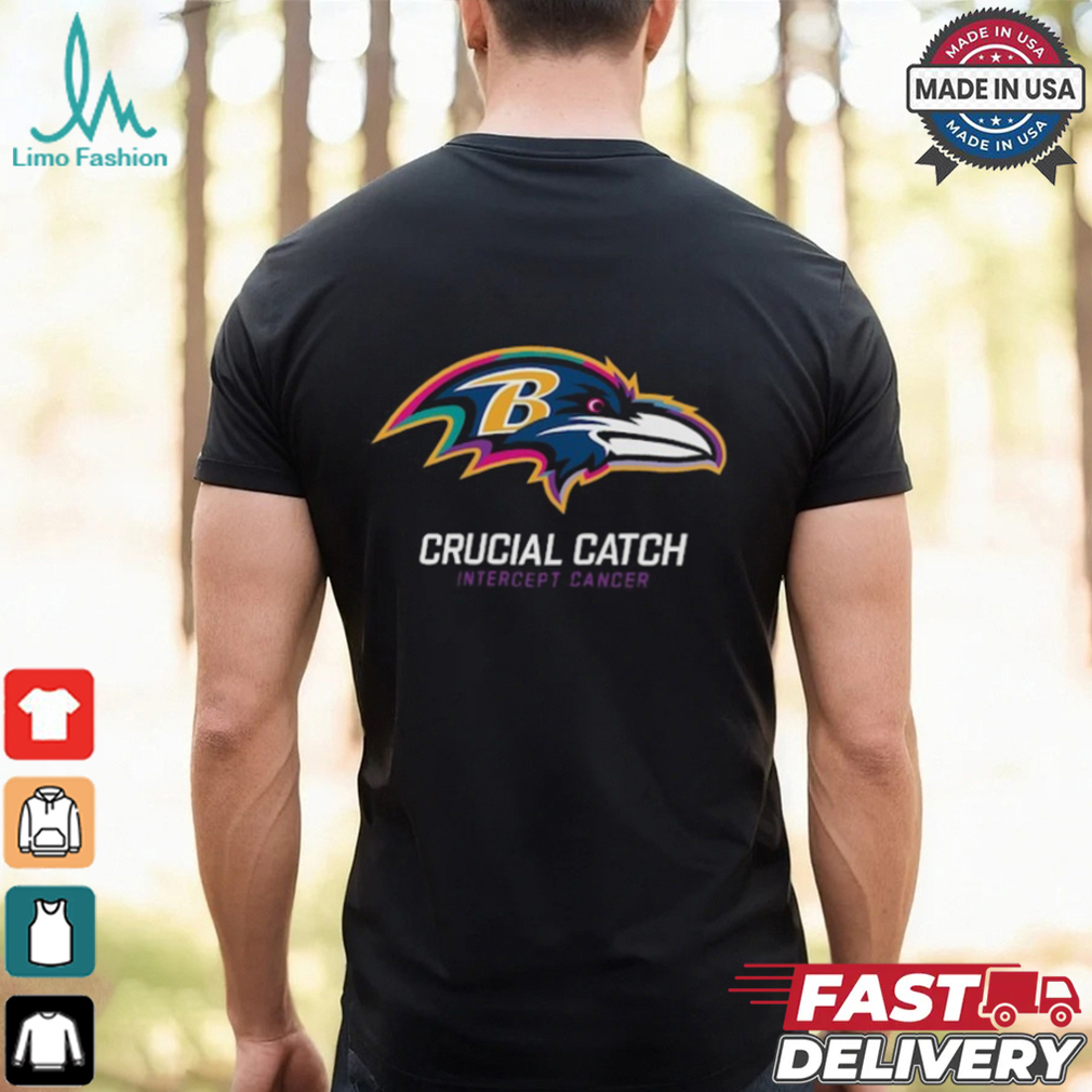 Baltimore Ravens Nike Black 2024 NFL Crucial Catch T Shirt Baltimore Ravens Nike Black 2024 NFL Crucial Catch T Shirt