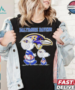 Baltimore Ravens Snoopy Football Shirt