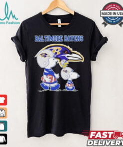 Baltimore Ravens Snoopy Football Shirt