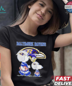Baltimore Ravens Snoopy Football Shirt