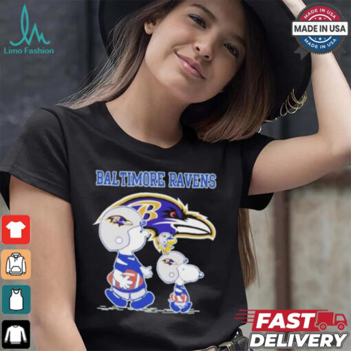 Baltimore Ravens Snoopy Football Shirt